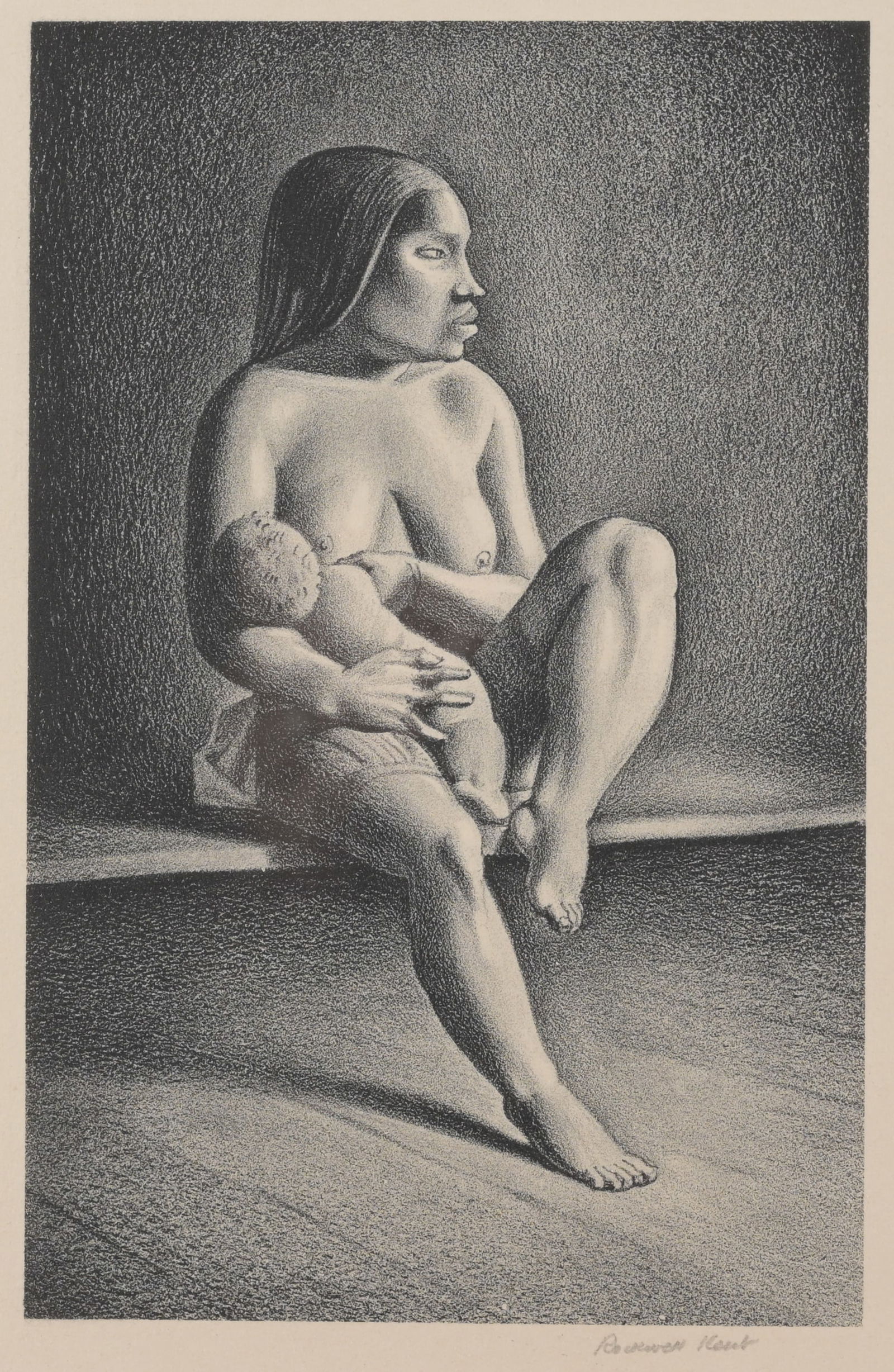 ROCKWELL KENT - "GREENLAND MOTHER