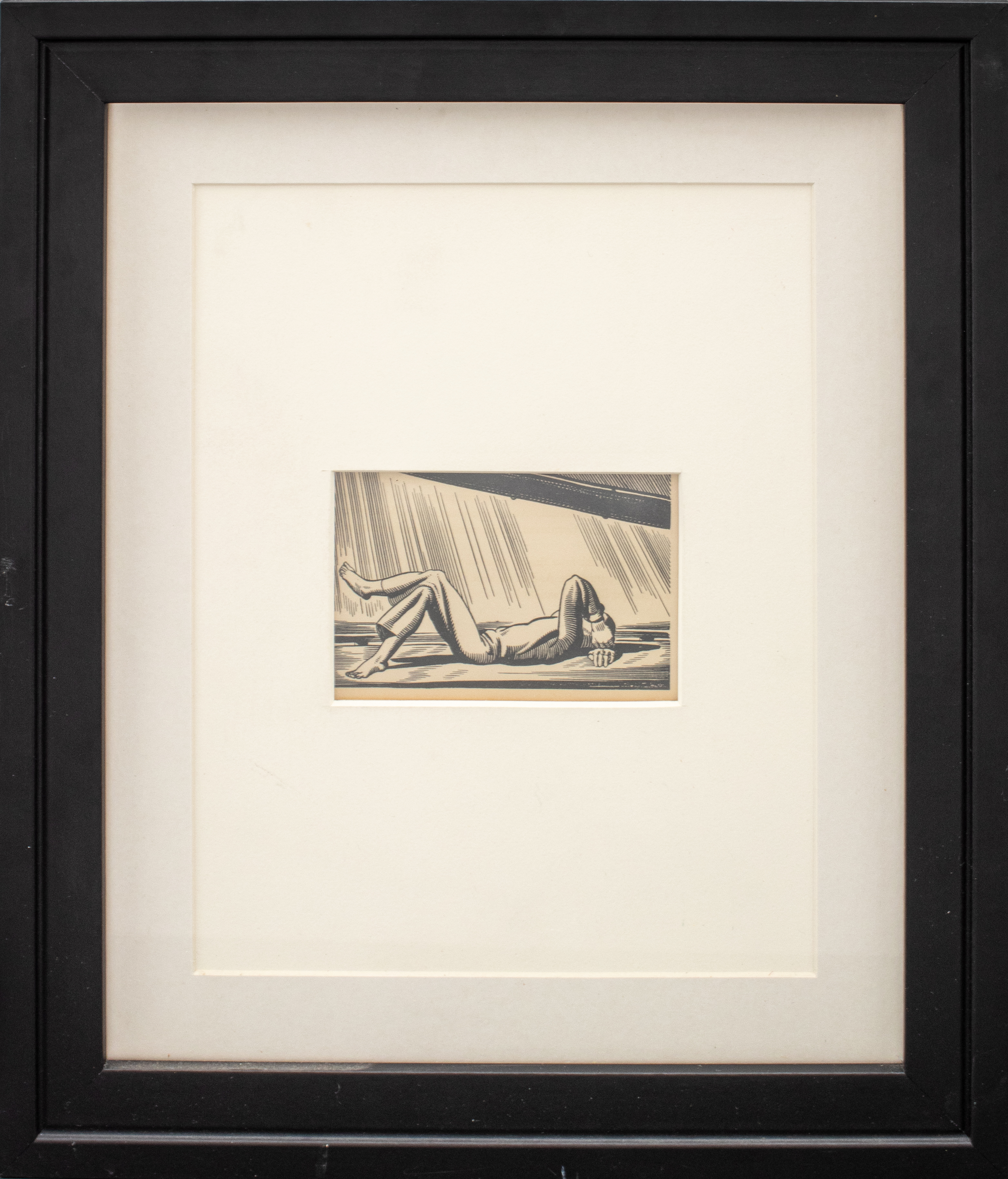 ROCKWELL KENT RECLINING MAN BOOK