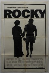 ROCKY 1977 ONE SHEET MOVIE POS
