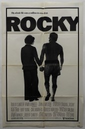 ROCKY 1977 ONE SHEET MOVIE POS