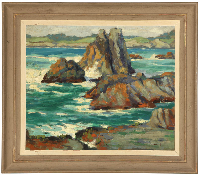 Rocky Coastal Carmel 20'' H x