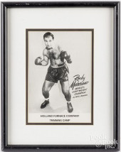 ROCKY MARCIANO AUTOGRAPHED PRO