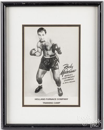 ROCKY MARCIANO AUTOGRAPHED
