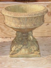 ROCOCCO CAST STONE URN Of circ