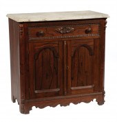 ROCOCO CARVED ROSEWOOD WASHSTA
