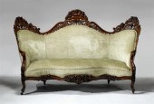     	Rococo-revival carved ros