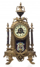 ROCOCO REVIVAL GILT BRONZE & E