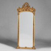 Rococo-Revival Gilt-Wood Pier