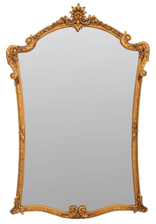 ROCOCO REVIVAL GILTWOOD MIRROR