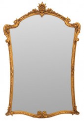 ROCOCO REVIVAL GILTWOOD MIRROR