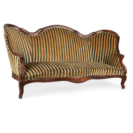Rococo Revival Laminated Rosewood