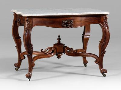 Rococo Revival marble-top center