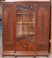 ROCOCO REVIVAL OAK CUPBOARD CA