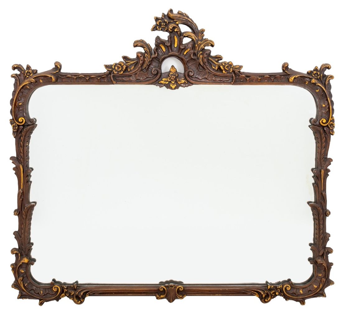 ROCOCO REVIVAL PARCEL GILDED MIRROR