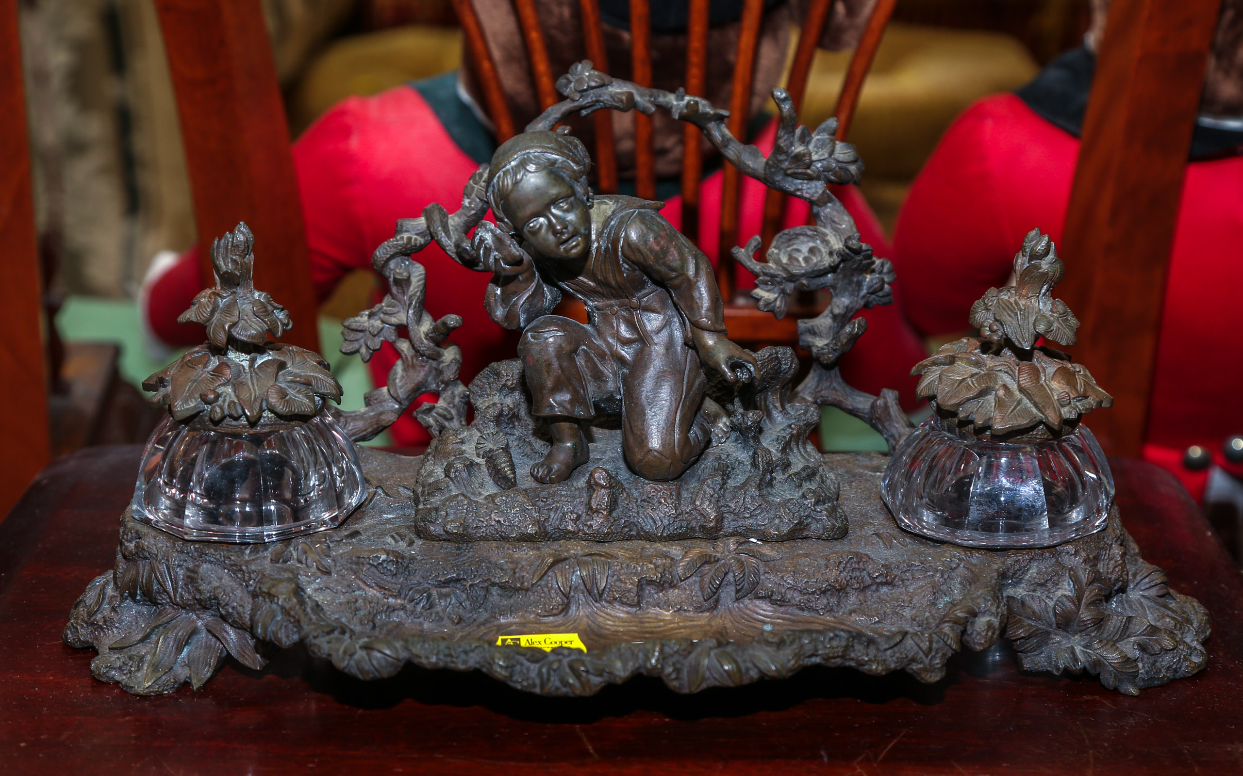 ROCOCO REVIVAL PATINATED BRONZE