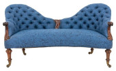 ROCOCO REVIVAL ROSEWOOD SOFA O