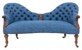 ROCOCO REVIVAL ROSEWOOD SOFA O