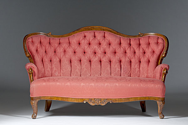Rococo Revival Sofa Continental