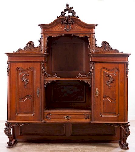 ROCOCO STYLE AUSTRIAN CABINET, C.
