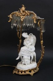 ROCOCO STYLE BISQUE PORCELAIN