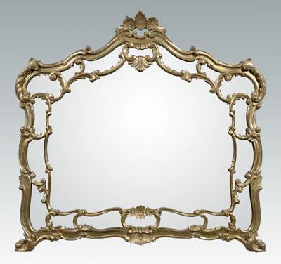 Rococo style carved, gilt wood