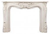 ROCOCO-STYLE CAST-CEMENT FIREP