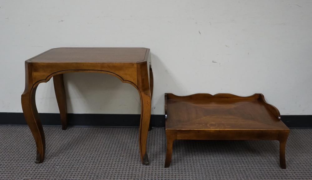 ROCOCO STYLE CHERRY SIDE TABLE WITH
