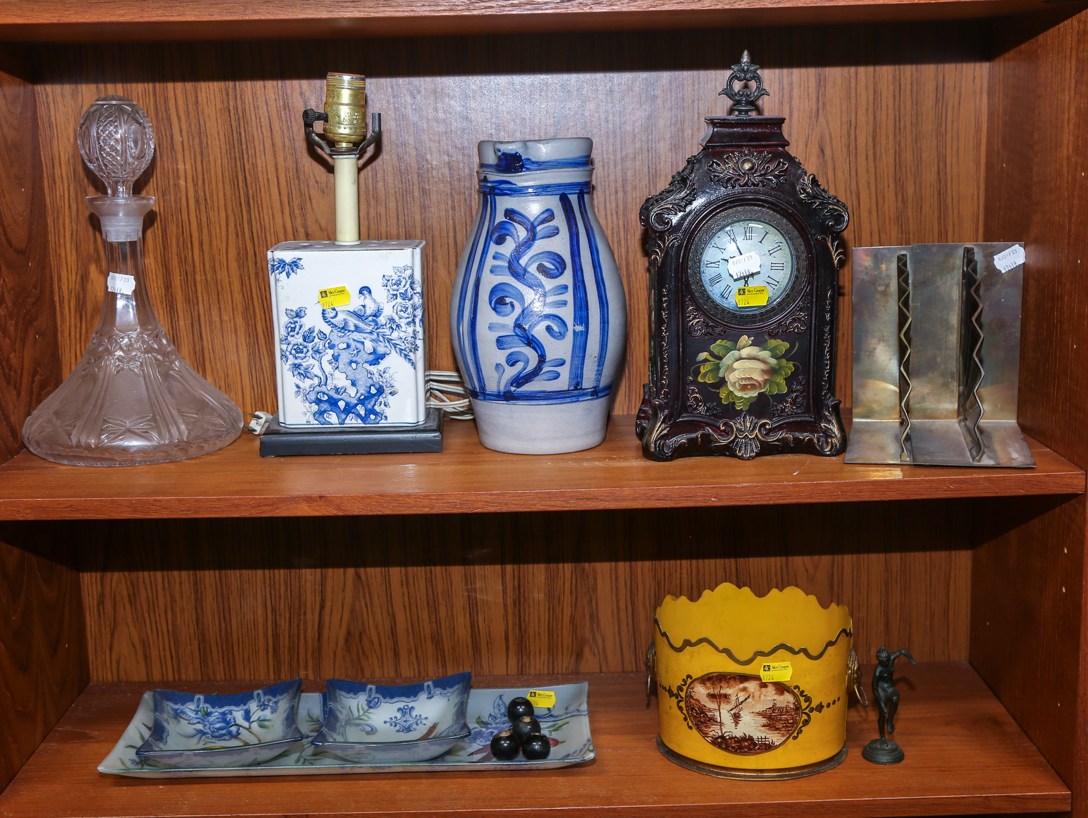 ROCOCO STYLE CLOCK & OTHER
