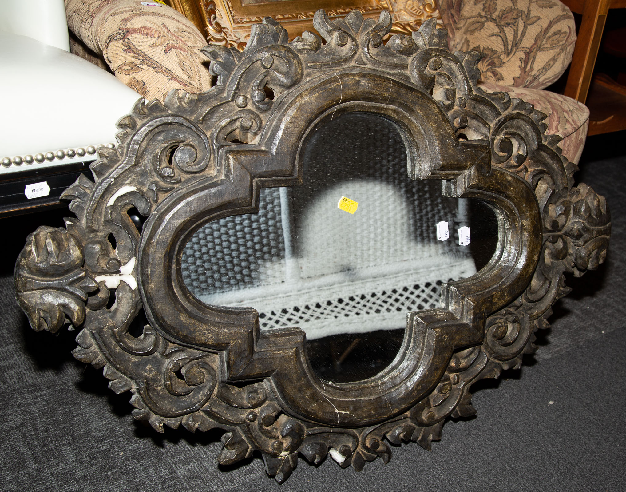 ROCOCO STYLE COMPOSITION MIRROR
