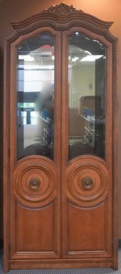 ROCOCO STYLE FRUITWOOD DOUBLE