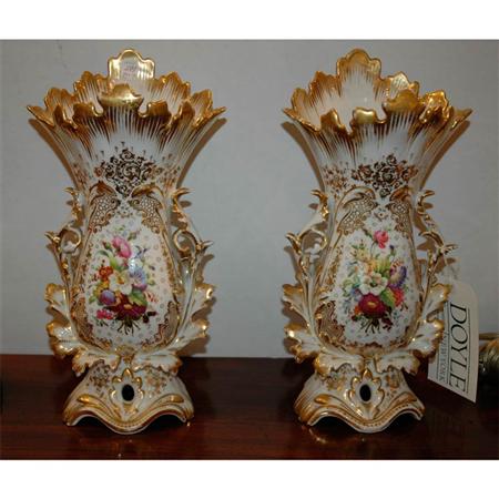 Rococo Style Gilt and Floral