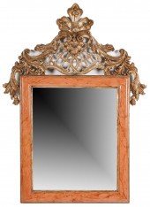 ROCOCO-STYLE GILT AND PAINTED