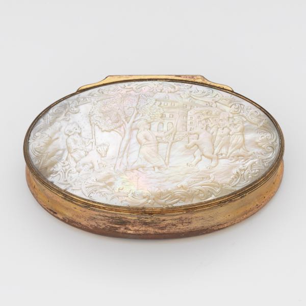 ROCOCO STYLE GILT BRONZE, CARVED