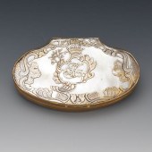 ROCOCO STYLE GILT BRONZE/BRASS