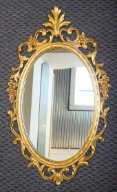 ROCOCO STYLE GILT COMPOSITE MI