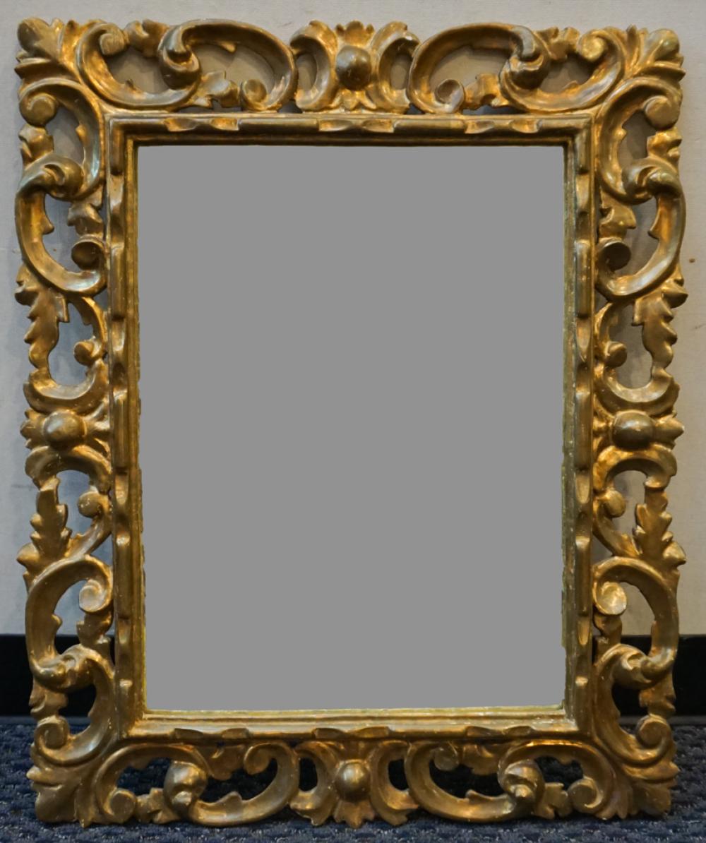 ROCOCO STYLE GILT DECORATED FRAME