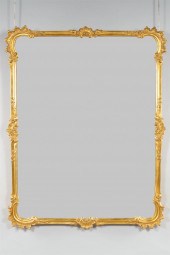 ROCOCO STYLE GILT GESSO MIRROR