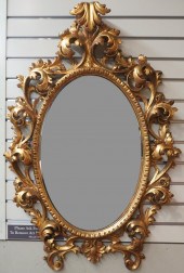 ROCOCO STYLE GILT WOOD FRAME M