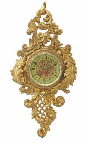 ROCOCO STYLE GILTWOOD CARTEL