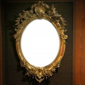 ROCOCO STYLE GILTWOOD CARVED L