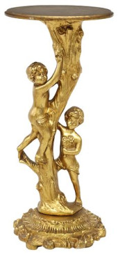ROCOCO STYLE GILTWOOD CHERUB P