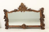 ROCOCO STYLE GILTWOOD MIRROR R