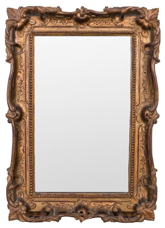 ROCOCO STYLE GILTWOOD MIRROR Rococo