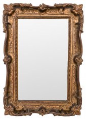 ROCOCO STYLE GILTWOOD MIRROR R