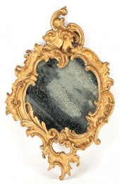 ROCOCO STYLE GILTWOOD MIRRORRo