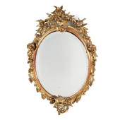 ROCOCO STYLE GILTWOOD WALL MIR