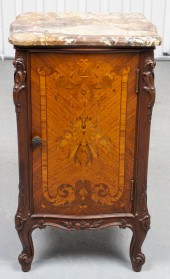 ROCOCO STYLE INLAID SIDE CABIN