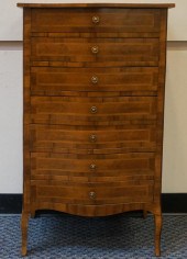 ROCOCO STYLE INLAID WALNUT SEM