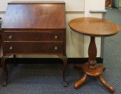 ROCOCO STYLE MAHOGANY SLANT FR