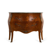 ROCOCO STYLE MARBLE TOP MARQUE